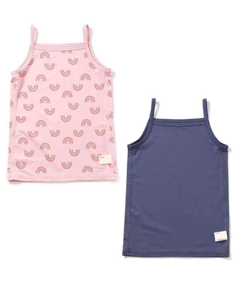 Japanese children's clothing BREEZE suspender underwear two-piece set 90-140cm girls summer TOPS