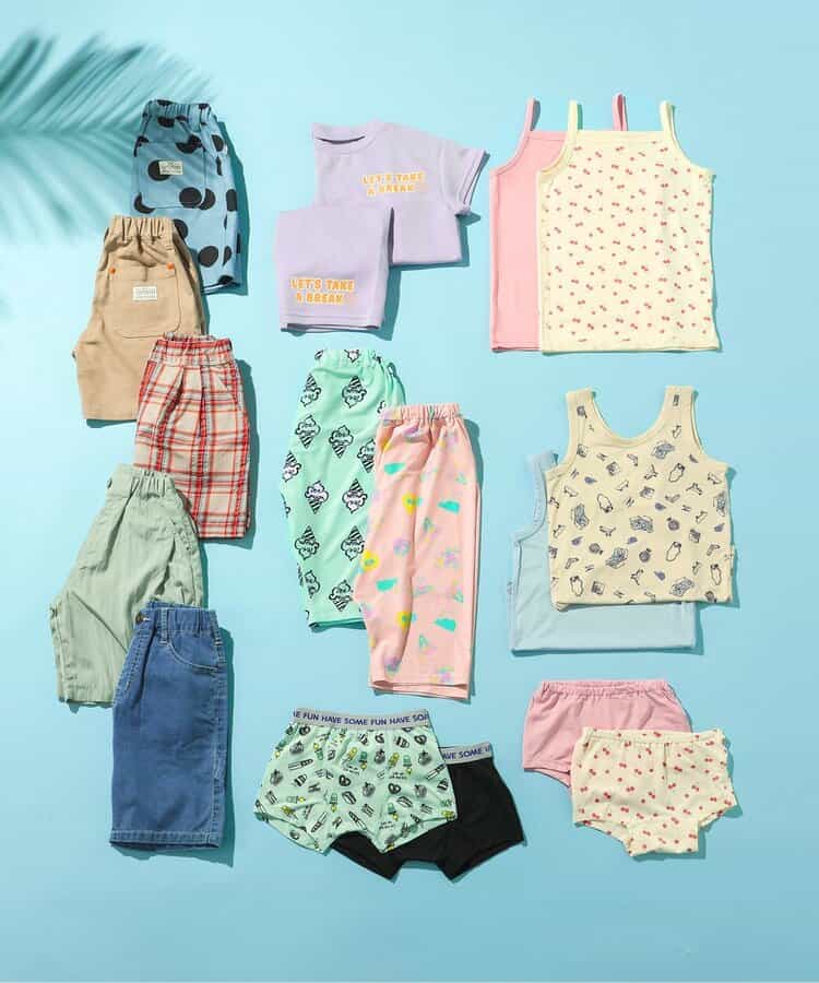 BR#22EE Underwear (2-Piece Set, 100-140cm) Direct from Japan Boys' Underwear Series