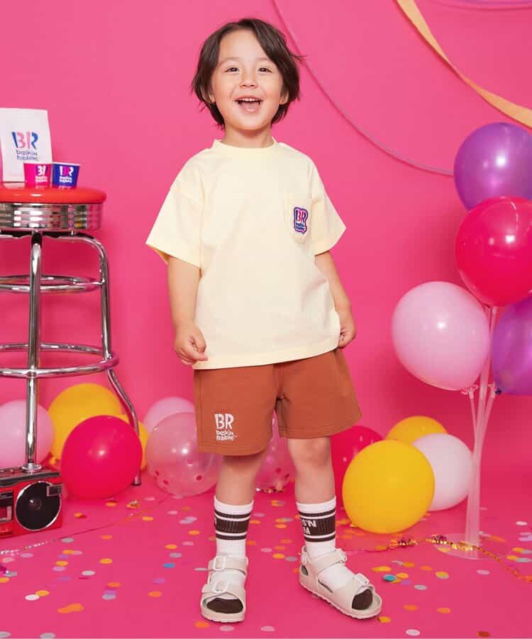 BREEZE x Baskin-Robbins Socks (1 pair, 13-24cm) Direct from Japan