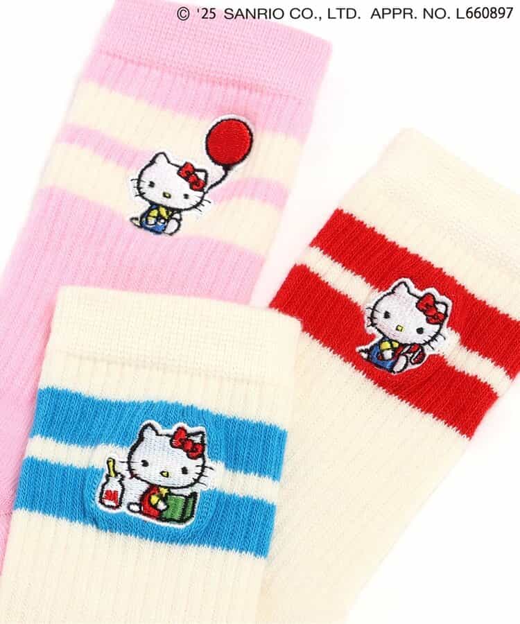 BR#22EE x Sanrio Hello Kitty Socks (1 pair, 13-21cm) Direct from Japan