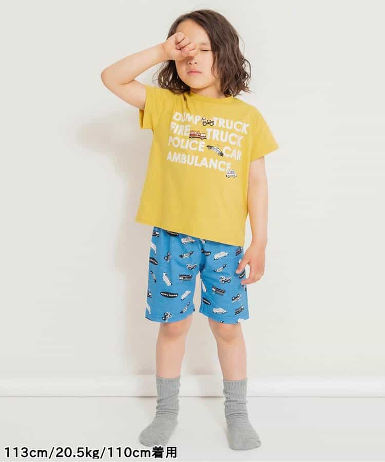 Japanese children's clothing BREEZE pajamas 80-150cm boys' and girls' summer pajamas series