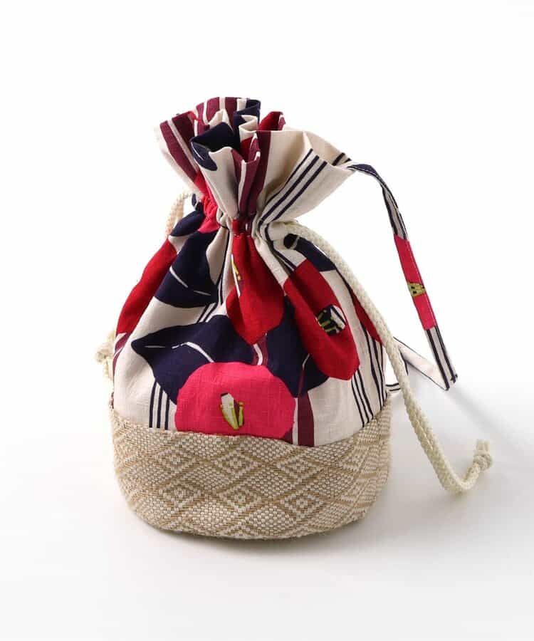 BREEZE Drawstring Bags (Direct from Japan) Japanese Kimono Bag Series Other Brands Japanese Summer Festival Special