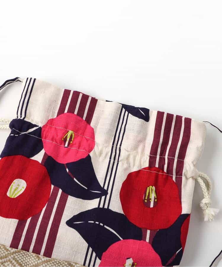 BREEZE Drawstring Bags (Direct from Japan) Japanese Kimono Bag Series Other Brands Japanese Summer Festival Special