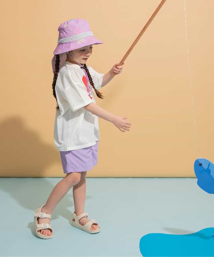 BREEZE UV-Proof and Waterproof Amphibious Bucket Hat (50-56cm) Direct from Japan. Summer Swimwear Collection.