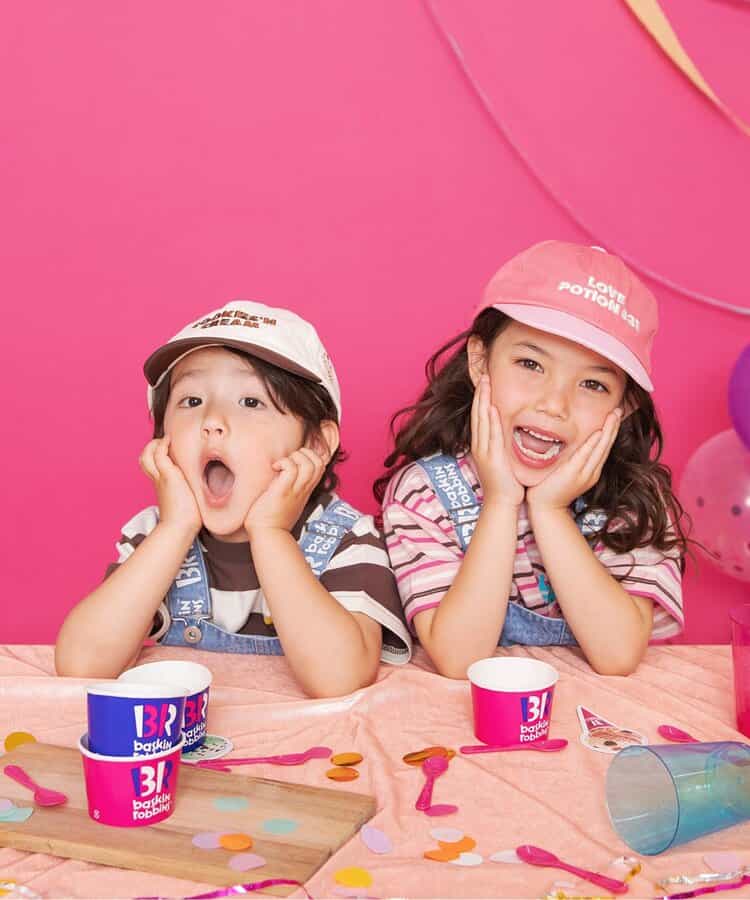BREEZE x Baskin-Robbins Cap 48-58cm Cap Series Direct from Japan