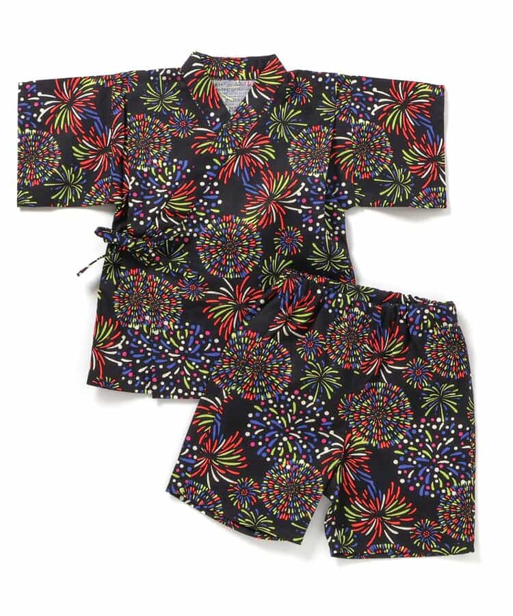 BREEZE Jinbei Kimono 80-140cm Boys' Summer TOPS PANTS Japanese Summer Festival Special