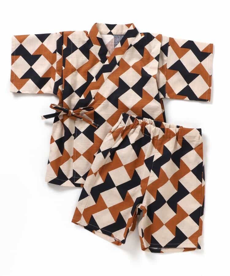BREEZE Jinbei Kimono 80-140cm Boys' Summer TOPS PANTS Japanese Summer Festival Special