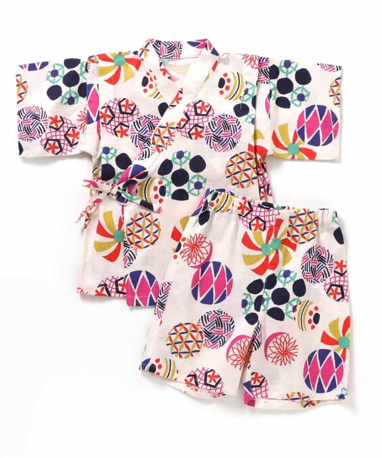 BREEZE Jinbei Kimono 80-140cm Boys' Summer TOPS PANTS Japanese Summer Festival Special