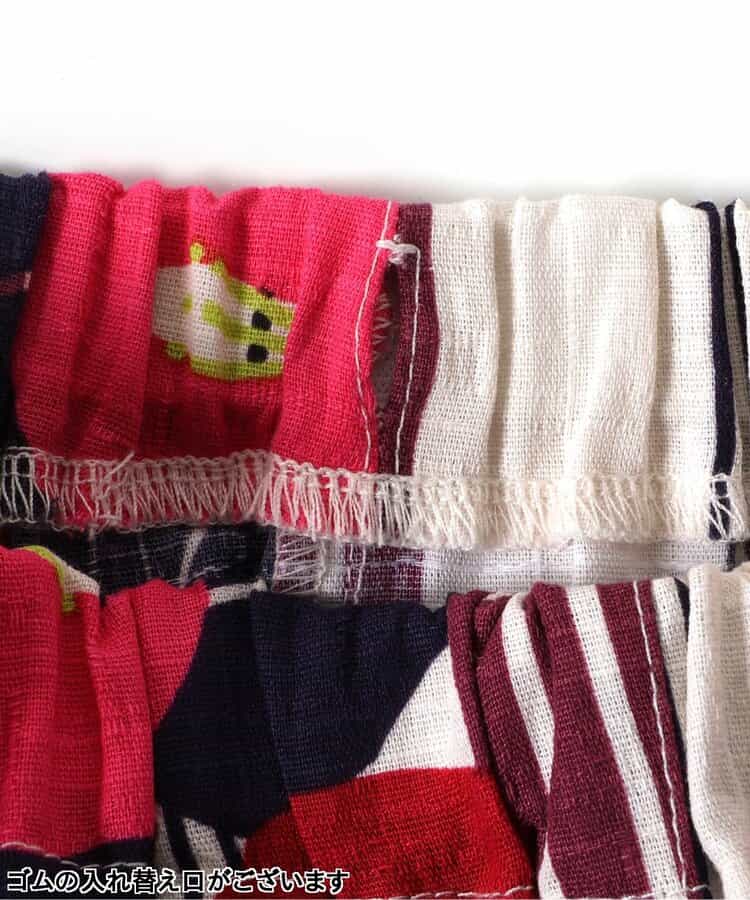 BREEZE Jinbei Kimono 80-140cm Girls' Summer TOPS PANTS Japanese Summer Festival Special