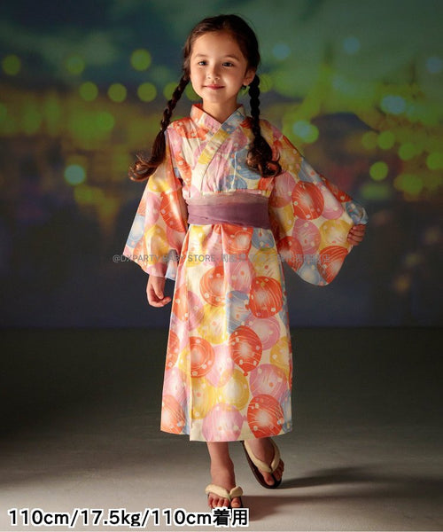 日本童裝 BR#22EE 日本浴衣 100-140cm 女童款 夏季 日本和服 DRESSES