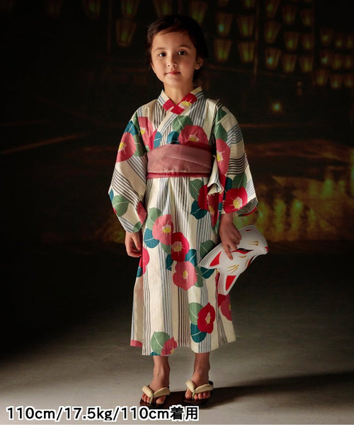 日本童裝 BR#22EE 日本浴衣 100-140cm 女童款 夏季 日本和服 DRESSES