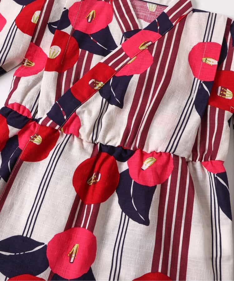 BREEZE Japanese Yukata Kimono 100-140cm Girls' Summer Dresses Japanese Summer Festival Special