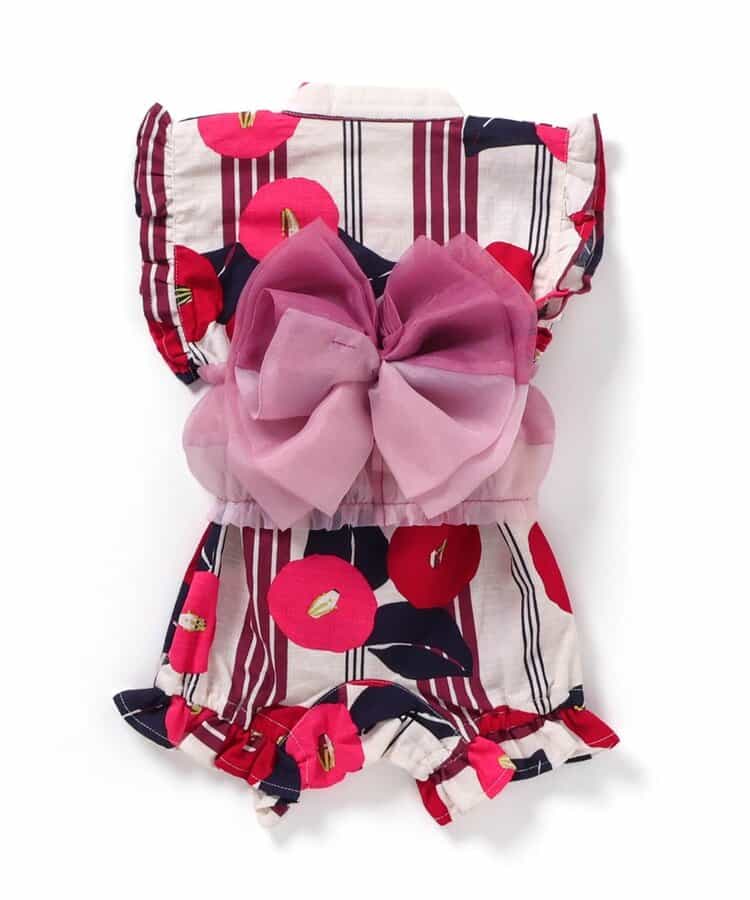 BREEZE Jinbei Kimono 70-80cm Girls' Summer Jumpsuit for Newborn Babies - Japanese Summer Festival Special