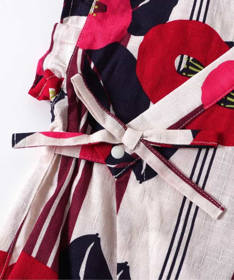 BREEZE Jinbei Kimono 70-80cm Girls' Summer Jumpsuit for Newborn Babies - Japanese Summer Festival Special