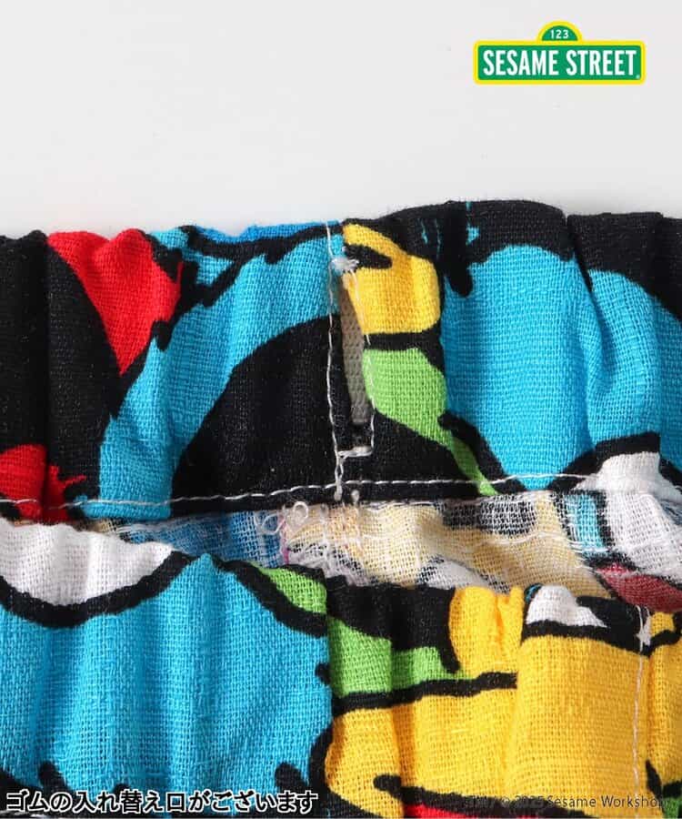 BREEZE x SESAME STREET Jinbei Japanese Kimono 80-130cm Boys' Summer TOPS PANTS Japanese Summer Festival Special
