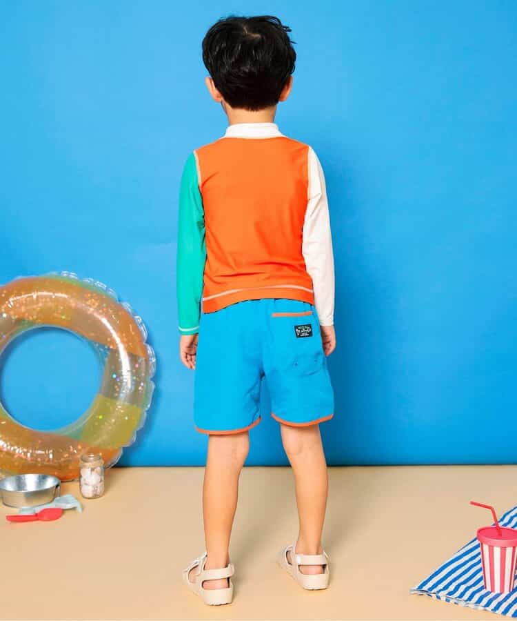 BREEZE UV-Proof Swim Jacket (80-150cm) for Boys: Summer Swimsuit Special