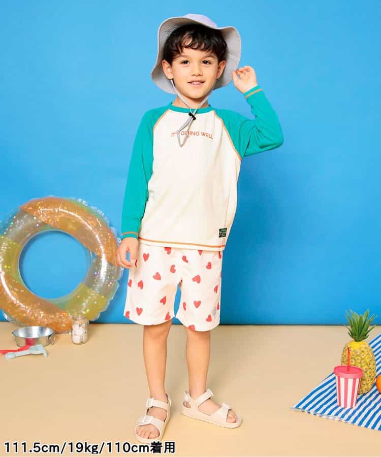 BREEZE UV-Proof Long-Sleeved Swimsuit (80-140cm) for Boys: Summer Swimsuit Special