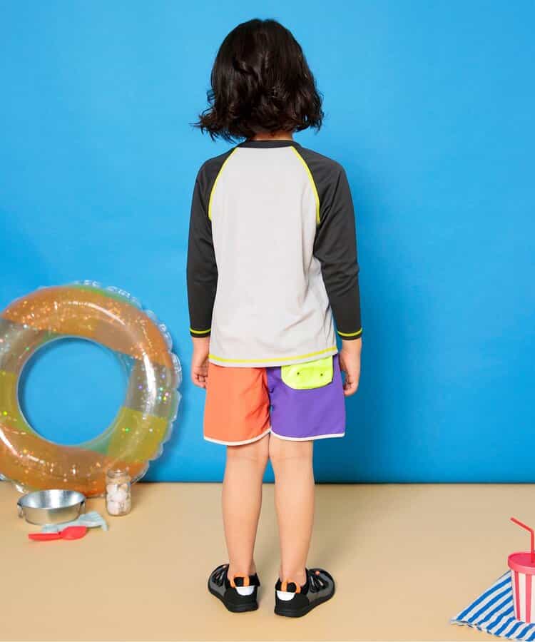BREEZE UV-Proof Long-Sleeved Swimsuit (80-140cm) for Boys: Summer Swimsuit Special