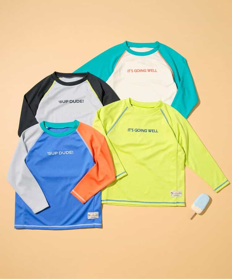BREEZE UV-Proof Long-Sleeved Swimsuit (80-140cm) for Boys: Summer Swimsuit Special