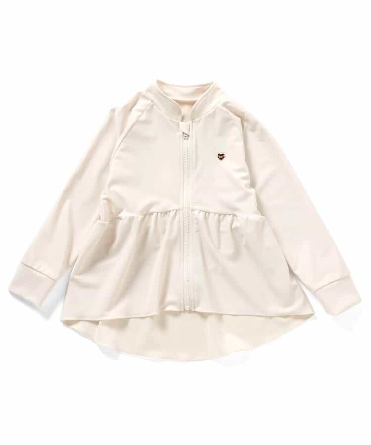 BREEZE UV-Proof Swimsuit Jacket (80-140cm) for Girls (Japanese Children's Clothing) - Summer Swimsuit Special
