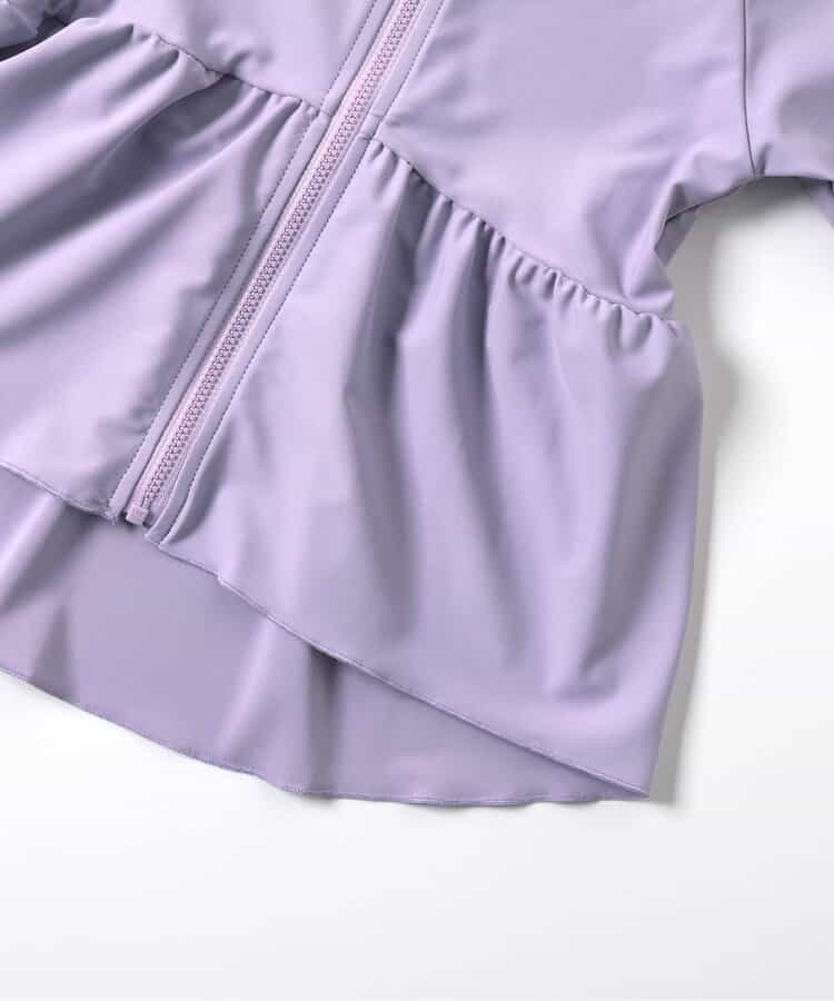 BREEZE UV-Proof Swimsuit Jacket (80-140cm) for Girls (Japanese Children's Clothing) - Summer Swimsuit Special
