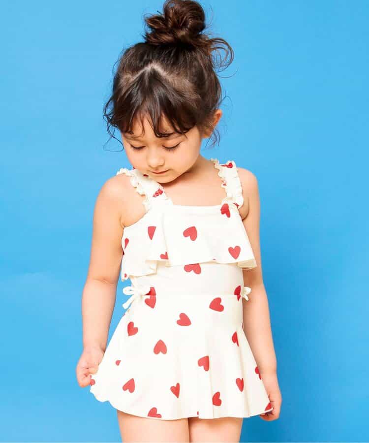 BREEZE UV-Proof One-Piece Swimsuit (80-140cm) for Girls: Summer Swimsuit Special