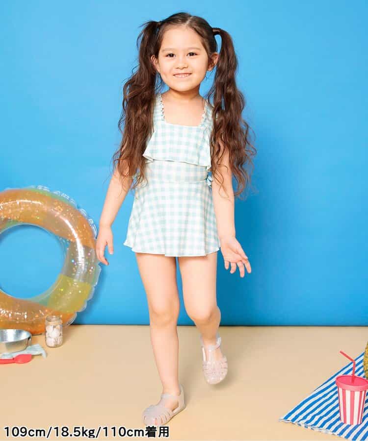 BREEZE UV-Proof One-Piece Swimsuit (80-140cm) for Girls: Summer Swimsuit Special