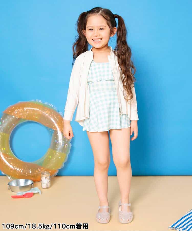 BREEZE UV-Proof One-Piece Swimsuit (80-140cm) for Girls: Summer Swimsuit Special