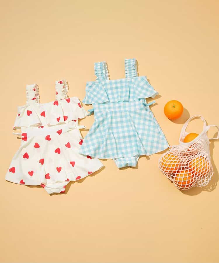 BREEZE UV-Proof One-Piece Swimsuit (80-140cm) for Girls: Summer Swimsuit Special