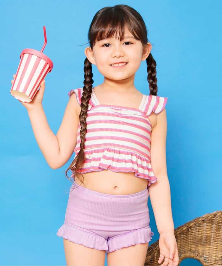 BREEZE UV-Proof Two-Piece Swimsuit Set (80-140cm) for Girls: Summer Swimsuit Special