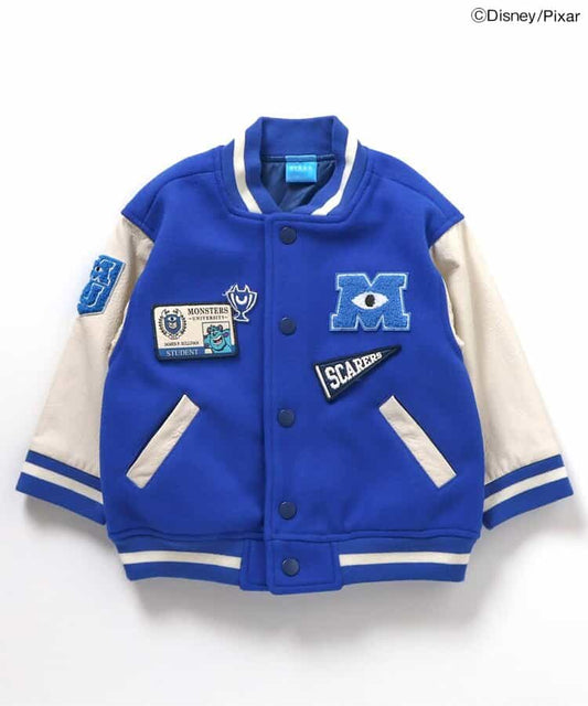 日本童裝 BREEZE x 怪獸電力公司 棒球外套 80-130cm 男童款/女童款 秋季 OUTERWEAR