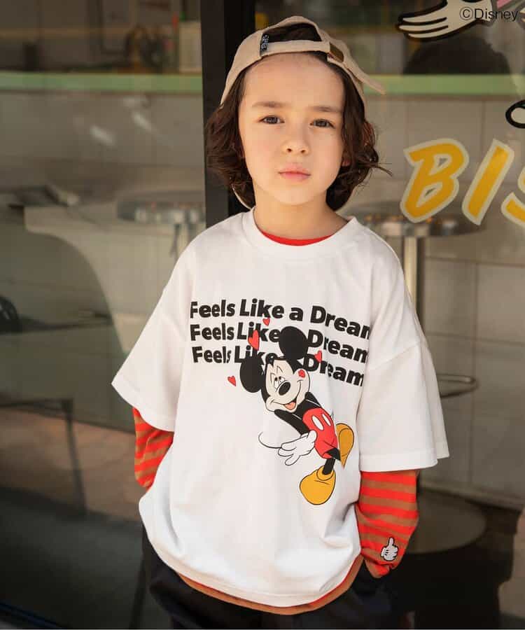 日本童裝 BREEZE x Disney 上衣兩件套裝 90-150cm 男童款/女童款 秋季 TOPS
