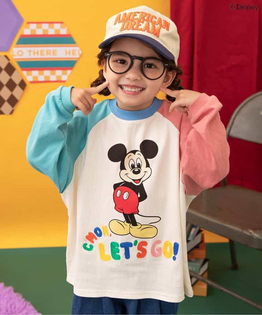 日本童裝 BREEZE x Disney 印花上衣 80-140cm 男童款/女童款 秋季 TOPS