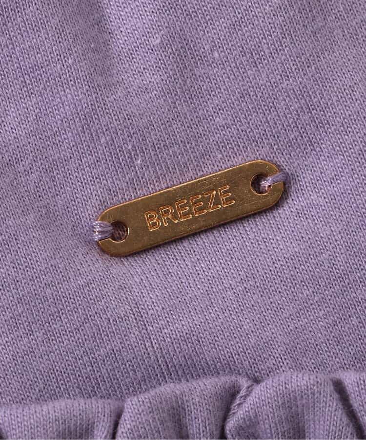 日本童裝 BREEZE 荷葉邊長袖上衣 80-140cm 女童款 秋季 TOPS