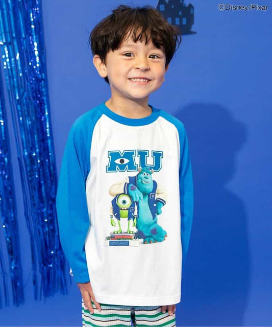 日本童裝 BREEZE x 怪獸電力公司 怪獸大學上衣 80-130cm 男童款/女童款 秋季 TOP