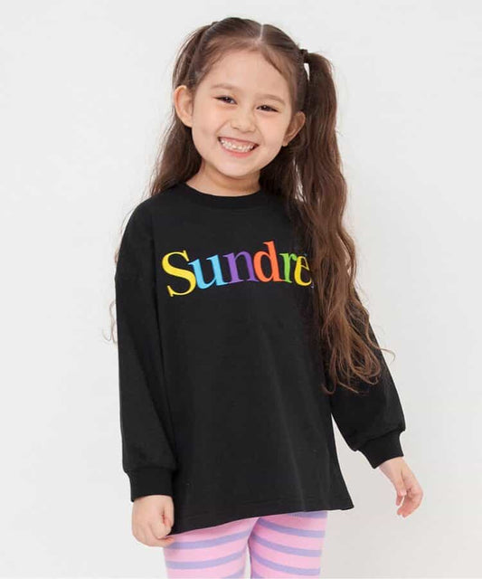 日本童裝 BREEZE 字母印花上衣 90-150cm 男童款/女童款 秋季 TOPS 聖誕紅/新年紅