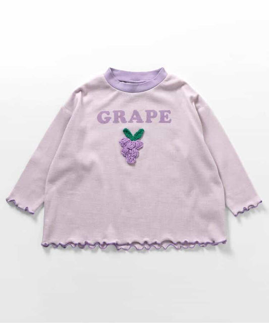 日本童裝 BREEZE 水果長袖上衣 80-140cm 女童款 秋季 TOPS