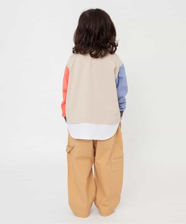 日本童裝 BREEZE 假兩件星星上衣 80-150cm 男童款 秋季 TOPS