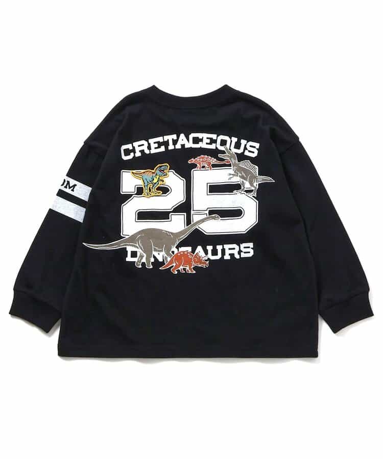 日本童裝 BREEZE x 福井県立恐竜博物館 恐龍上衣 80-140cm/S-L 親子裝 男童款/大人款 秋季 TOPS