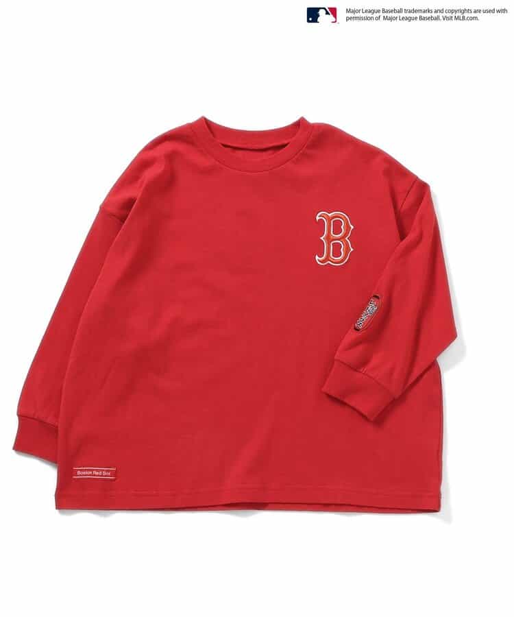 BREEZE x MLB Daruma Print Top (90-150cm) for Boys (Summer)