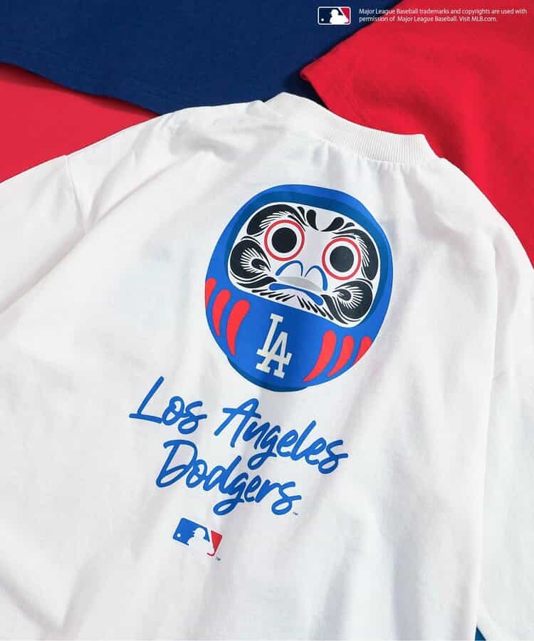 BREEZE x MLB Daruma Print Top (90-150cm) for Boys (Summer)