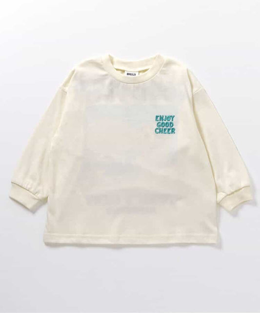 日本童裝 BREEZE 印花長袖上衣 80-140cm 男童款/女童款 秋季 TOPS