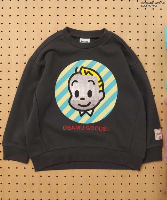 日本童裝 BREEZE x OSAMU GOOD 印花衛衣 80-140cm 男童款/女童款 秋季 TOPS