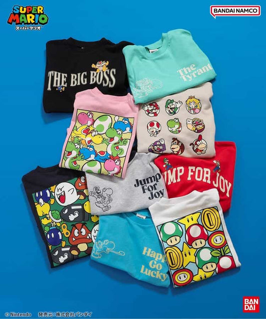 日本童裝 BREEZE x SuperMario 印花上衣 100-150cm 男童款/女童款 秋季 TOPS