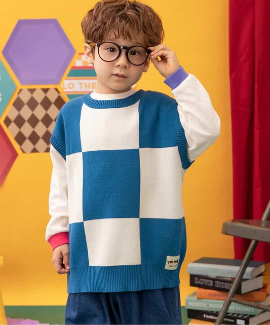 日本童裝 BREEZE 針織背心 80-140cm 男童款/女童款 秋季 TOPS