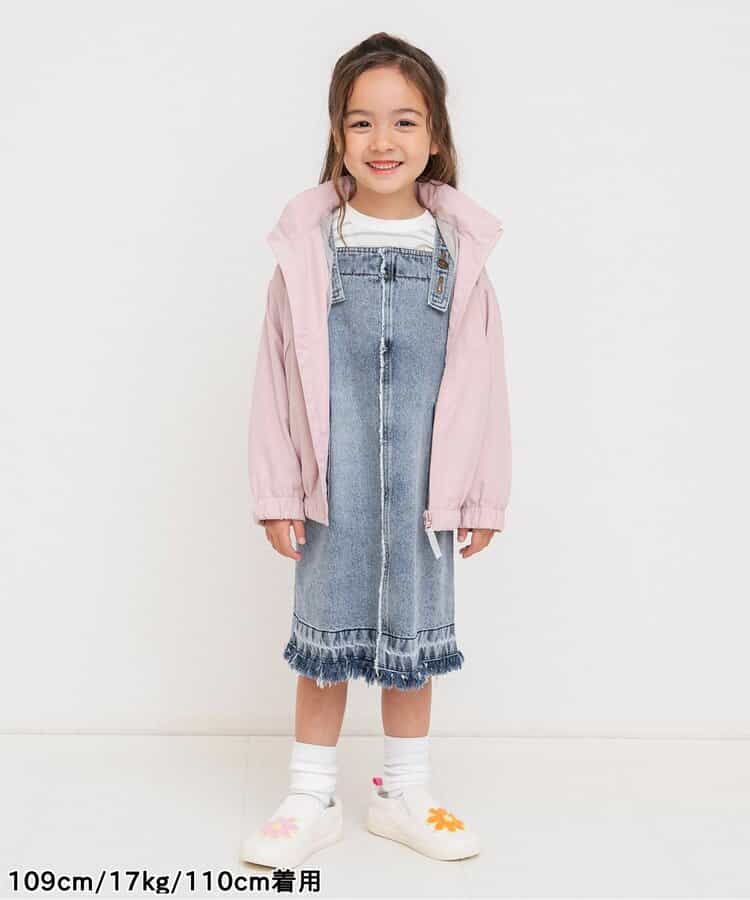 日本童裝 BREEZE 吊帶牛仔裙 80-130cm 女童款 秋季 DRESSES