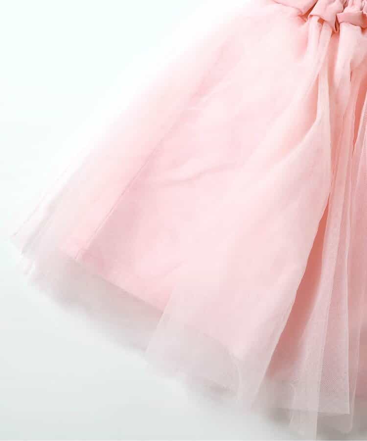 日本童裝 BREEZE 網紗連身裙 70-80cm 女童款 初生嬰兒 秋季 DRESSES