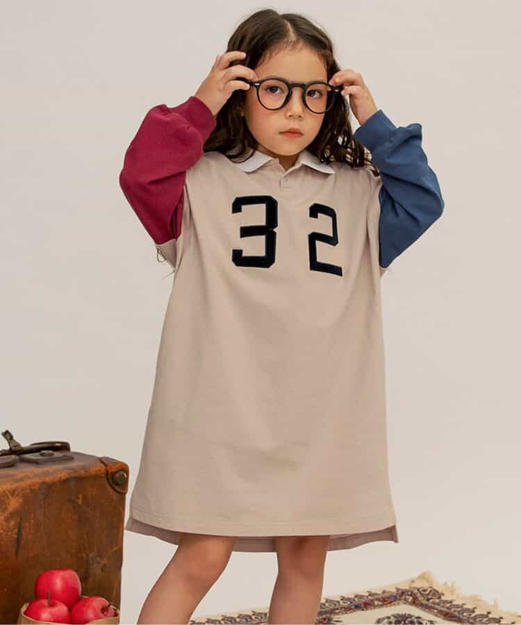 日本童裝 BREEZE Polo連身裙 80-140cm 女童款 秋季 DRESSES