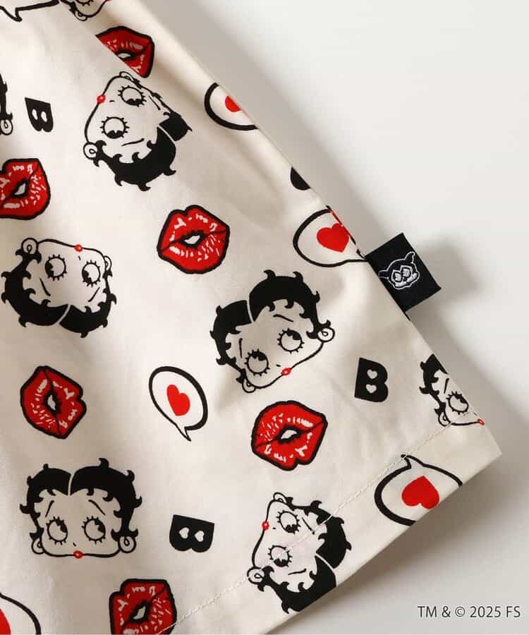 日本童裝 BREEZE x Betty Boop 假兩件連身裙 80-140cm 女童款 秋季 DRESSES