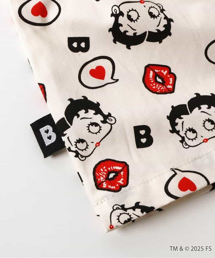 日本童裝 BREEZE x Betty Boop 假兩件連身裙 80-140cm 女童款 秋季 DRESSES